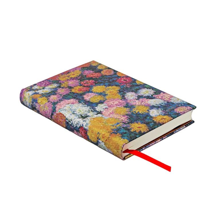 Produktbild: Hardcover Notizbuch, Monets Chrysanthemen, Mini, Unliniert