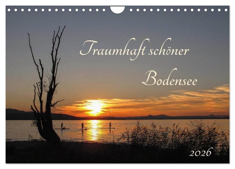 Produktbild: Traumhaft sch&ouml;ner Bodensee (Wandkalender 2026 DIN A4 quer), CALVENDO Monatskalender