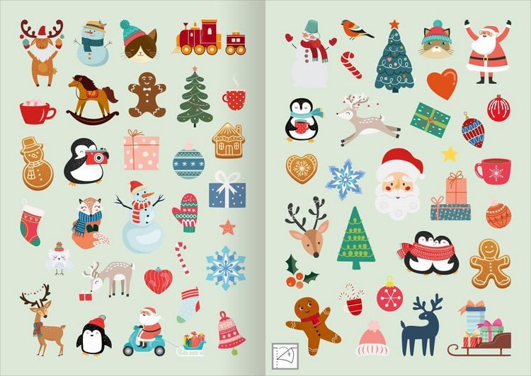 Produktbild: Weihnachtssticker