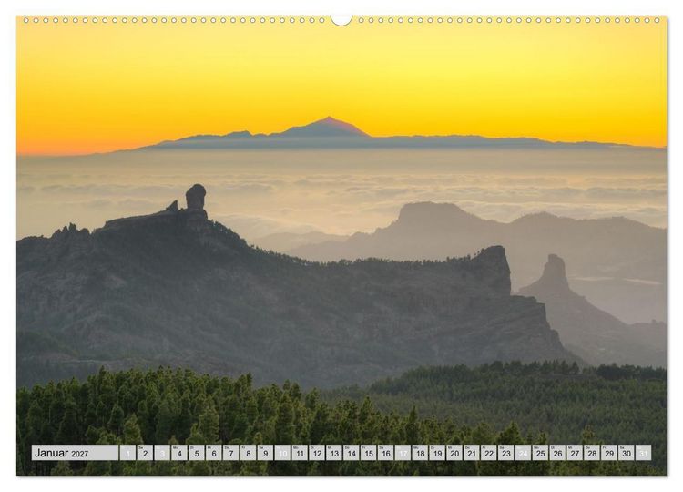 Produktbild: Faszination Gran Canaria (hochwertiger Premium Wandkalender 2027 DIN A2 quer), Kunstdruck in Hochglanz