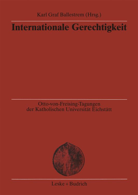 Produktbild: Internationale Gerechtigkeit