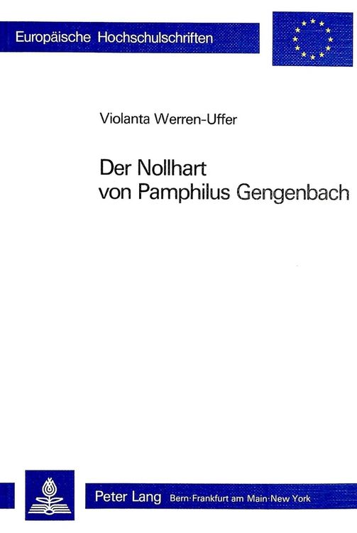 Produktbild: Der Nollhart von Pamphilus Gengenbach
