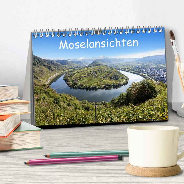 Produktbild: Moselansichten (Tischkalender 2026 DIN A5 quer), CALVENDO Monatskalender