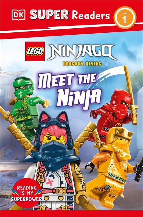 Produktbild: DK Super Readers Level 1 LEGO NINJAGO Dragons Rising Meet the Ninja