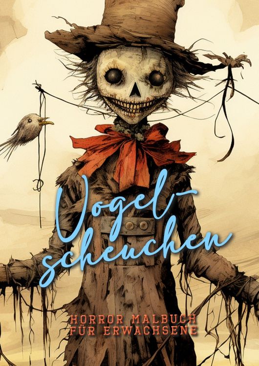 Produktbild: Vogelscheuchen Horror Malbuch f&uuml;r Ewachsene