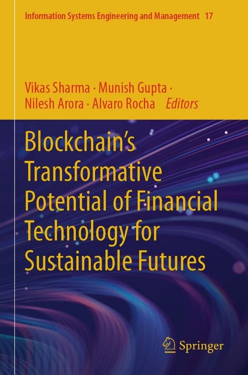 Produktbild: Blockchain&rsquo;s Transformative Potential of Financial Technology for Sustainable Futures