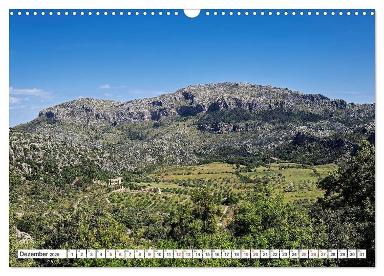 Produktbild: Mallorca - Insel der Landschaftstr&auml;ume (Wandkalender 2026 DIN A3 quer), CALVENDO Monatskalender