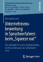 Produktbild: Unternehmensbewertung in Spruchverfahren beim "Squeeze out"