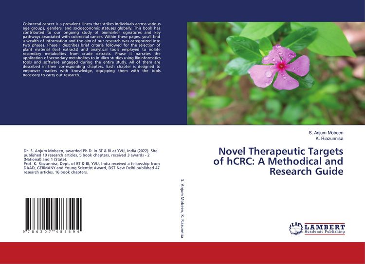 Produktbild: Novel Therapeutic Targets of hCRC: A Methodical and Research Guide