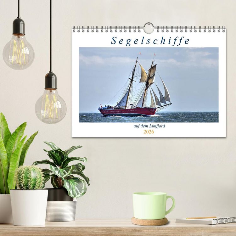 Produktbild: Segelschiffe auf dem Limfjord (Wandkalender 2026 DIN A4 quer), CALVENDO Monatskalender
