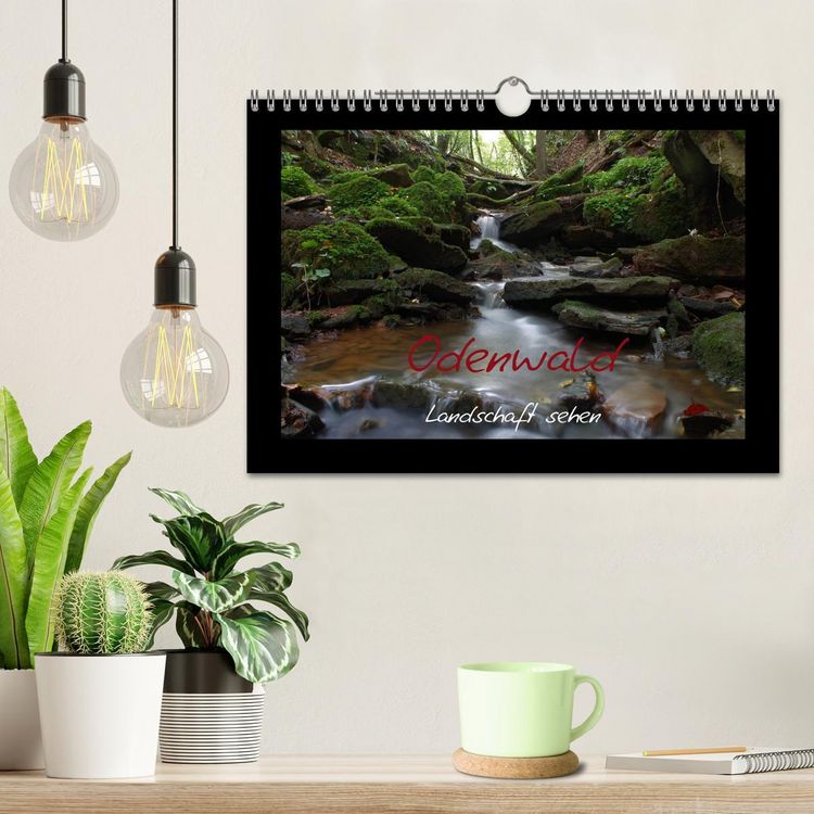 Produktbild: Odenwald - Landschaft sehen (Wandkalender 2026 DIN A4 quer), CALVENDO Monatskalender