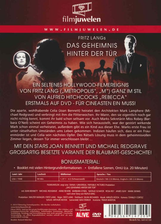 Produktbild: Das Geheimnis hinter der T&uuml;r - filmjuwelen