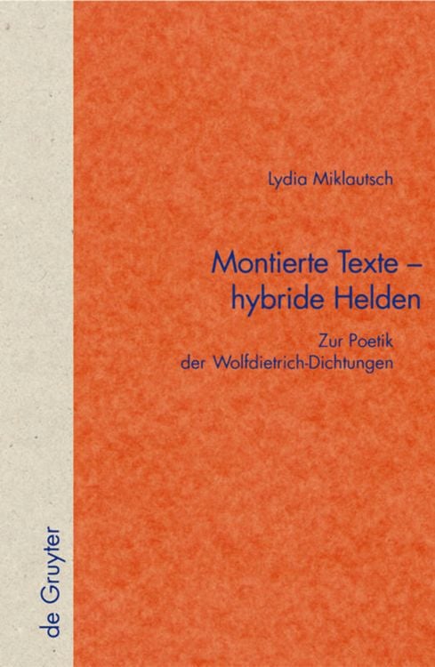 Produktbild: Montierte Texte - hybride Helden