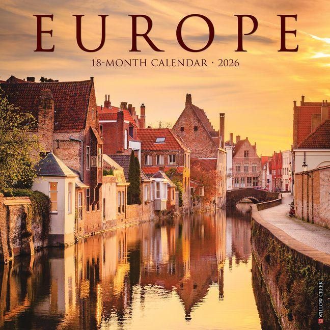 Produktbild: Europe 2026 Wall Calendar