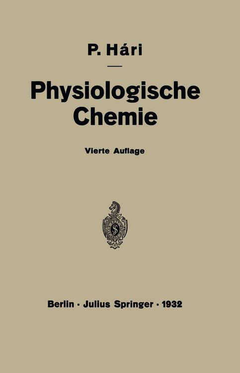 Produktbild: Kurzes Lehrbuch der Physiologischen Chemie
