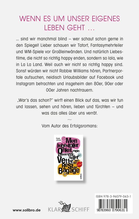 Produktbild: War's das schon?
