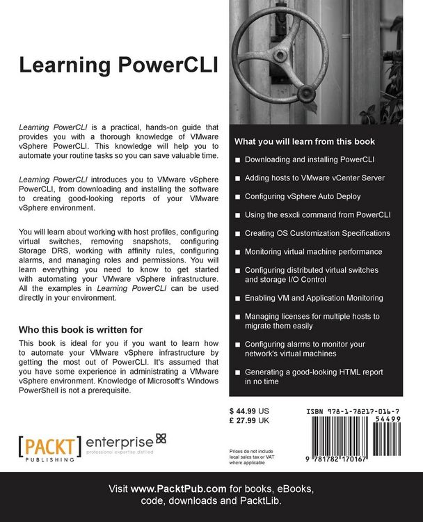 Produktbild: Learning Powercli