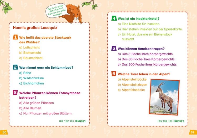 Produktbild: WAS IST WAS Erstes Lesen Natur entdecken