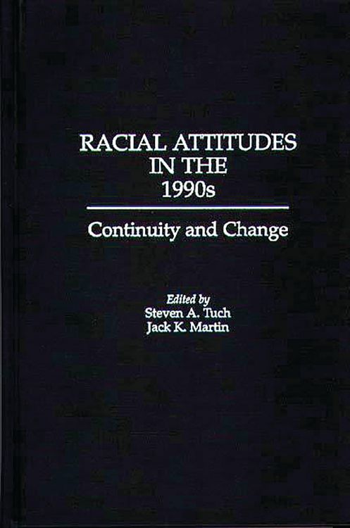 Produktbild: Racial Attitudes in the 1990s