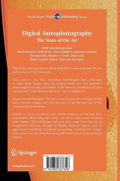 Produktbild: Digital Astrophotography: The State of the Art
