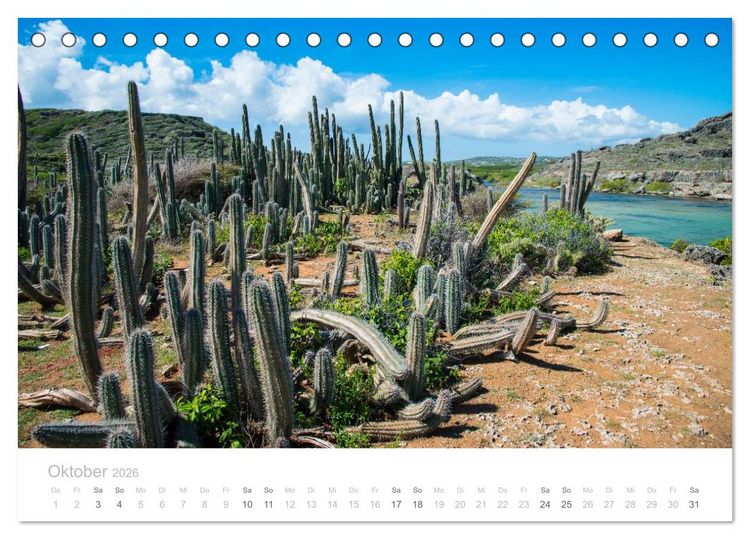 Produktbild: Trauminsel Cura&ccedil;ao (Tischkalender 2026 DIN A5 quer), CALVENDO Monatskalender