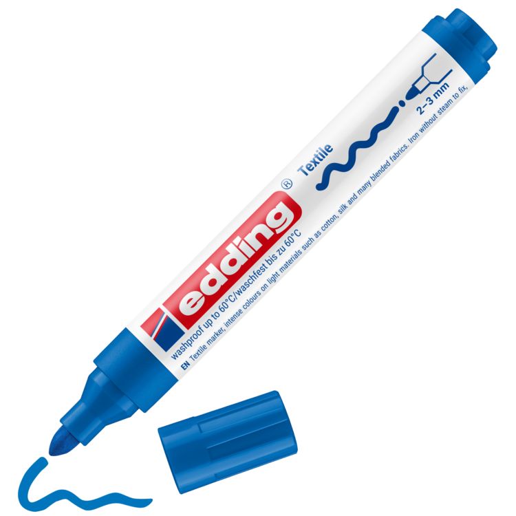 Produktbild: EDDING&reg; Textil Marker 4500, blau