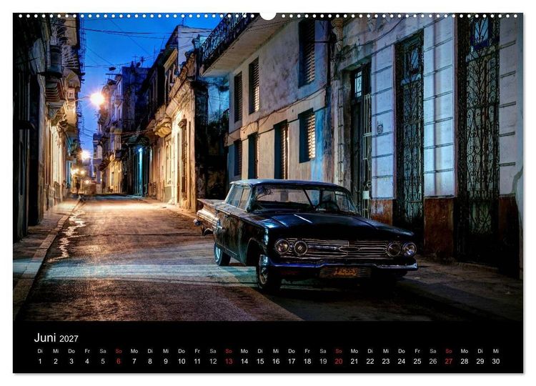Produktbild: Havanna - Ansichten einer bemerkenswerten Stadt (hochwertiger Premium Wandkalender 2027 DIN A2 quer), Kunstdruck in Hochglanz