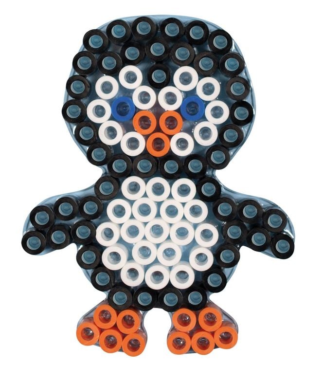 Produktbild: Maxi-Perlen Stiftplatte - Pinguin