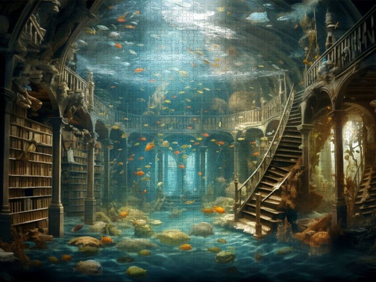 Produktbild: CALVENDO Puzzle Ein Motiv aus dem Kalender "Am Grunde des Meeres" | 2000 Teile Lege-Gr&ouml;&szlig;e 90x67cm Foto-Puzzle f&uuml;r gl&uuml;ckliche Stunden