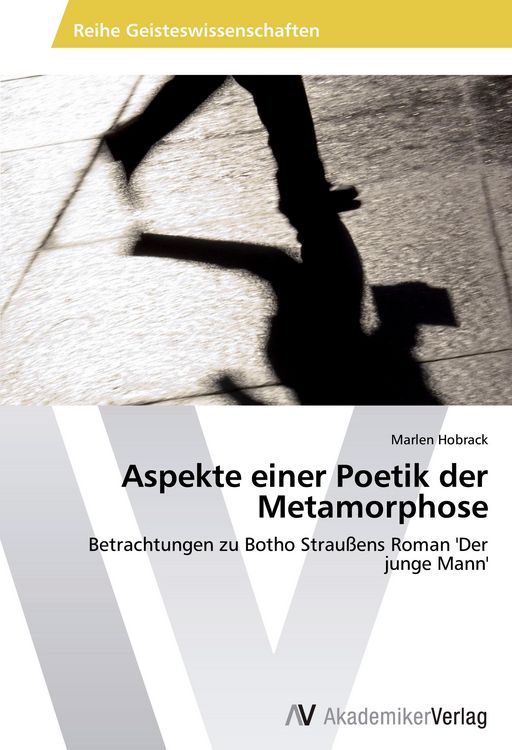 Produktbild: Aspekte einer Poetik der Metamorphose