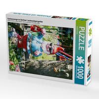Produktbild: CALVENDO Puzzle Gartenzwerge im Berliner Laubenpiepergarten 1000 Teile Lege-Gr&ouml;&szlig;e 48 x 64 cm Foto-Puzzle Bild von Gisela Kruse