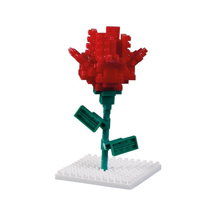Produktbild: Idena Minibausteine Postkarte Rose