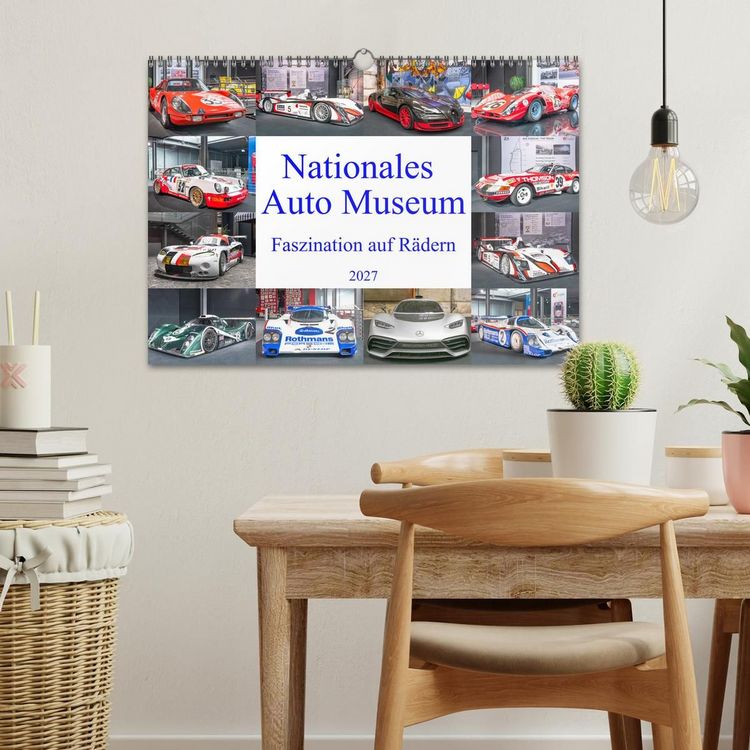 Produktbild: Nationales Auto Museum, Faszination auf R&auml;dern (Wandkalender 2027 DIN A3 quer), CALVENDO Monatskalender
