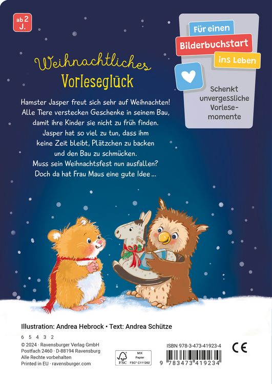Produktbild: Ein Hamster im Weihnachtsgl&uuml;ck