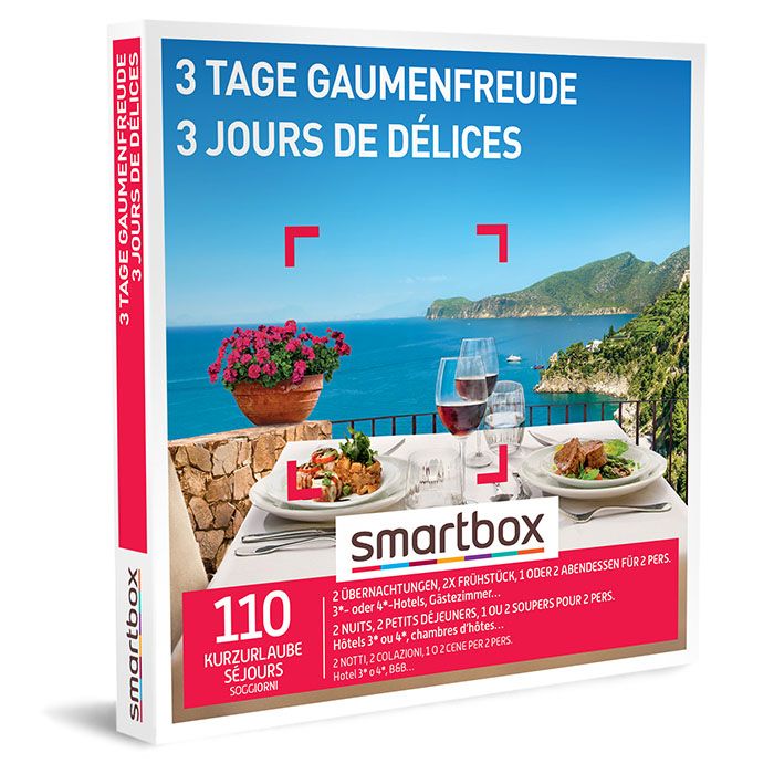 Produktbild: Smartbox "3 Tage Gaumenfreude"
