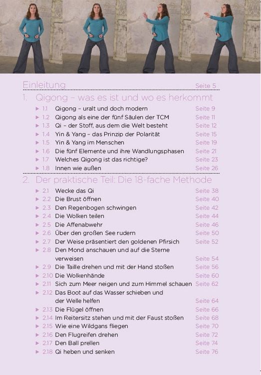 Produktbild: Qigong, die universelle 18-fache Methode - Personal Training + DVD. Die weltweit popul&auml;rste &Uuml;bungsfolge. Sehr einfach und sehr wirksam. Ideal auch f&uuml;r Kinder und Senioren