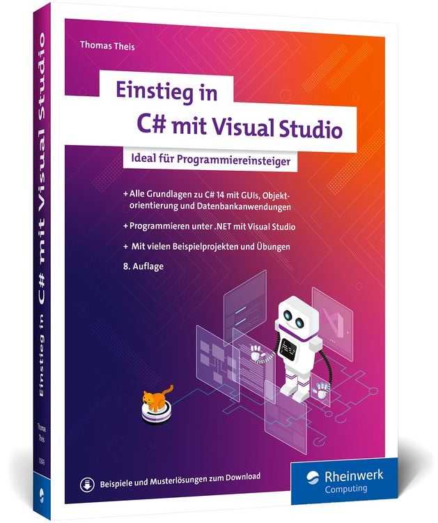 Produktbild: Einstieg in C# mit Visual Studio
