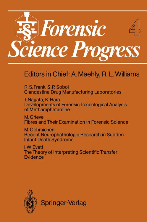 Produktbild: Forensic Science Progress