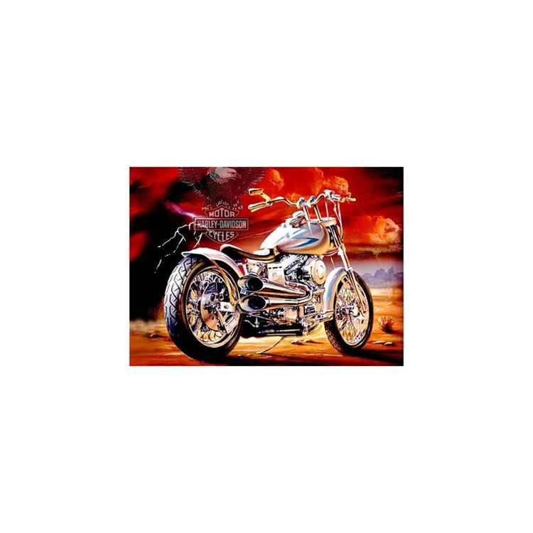 Produktbild: PRACHT Diamond Painting Motorrad 40x30cm