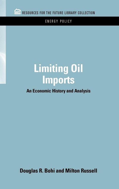 Produktbild: Limiting Oil Imports