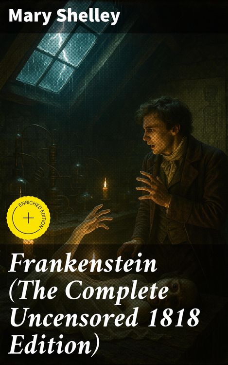 Produktbild: Frankenstein (The Complete Uncensored 1818 Edition)