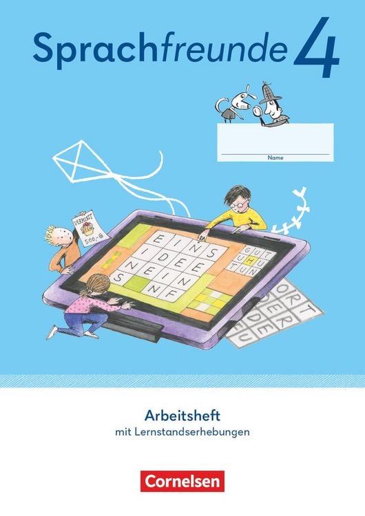 Produktbild: Sprachfreunde - Sprechen - Schreiben - Spielen - &Ouml;stliche Bundesl&auml;nder und Berlin - Ausgabe 2022 - 4. Schuljahr
