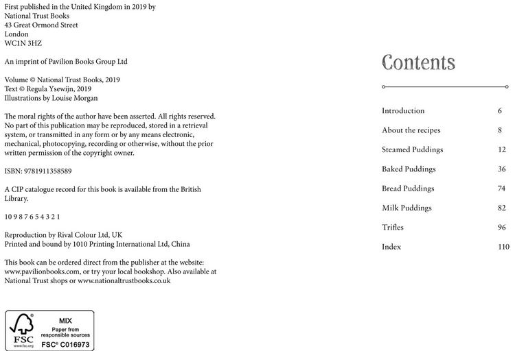 Produktbild: The National Trust Book of Puddings