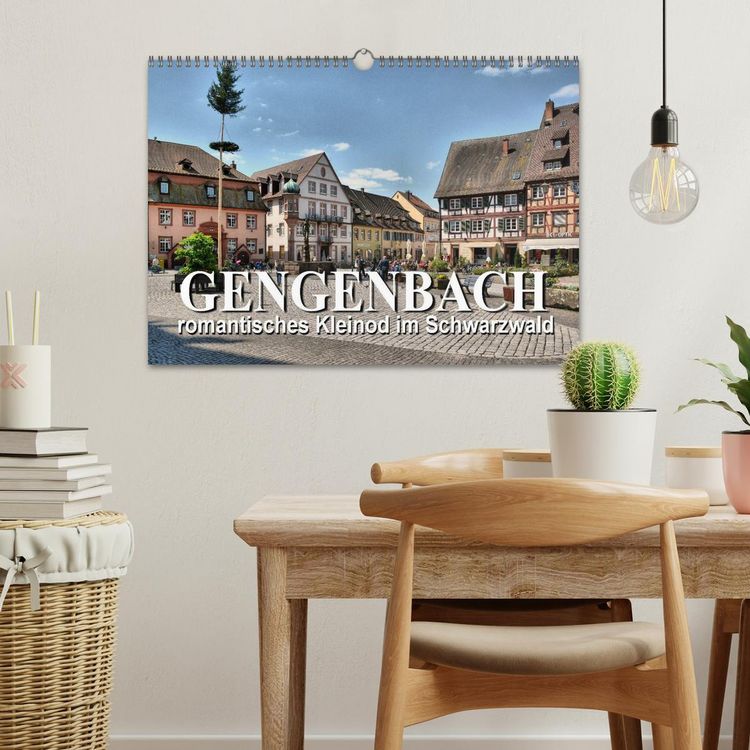 Produktbild: Gengenbach - romantisches Kleinod im Schwarzwald (Wandkalender 2026 DIN A3 quer), CALVENDO Monatskalender