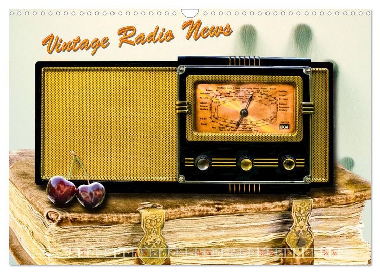 Produktbild: Lebensfreude Radio (Wandkalender 2026 DIN A3 quer), CALVENDO Monatskalender