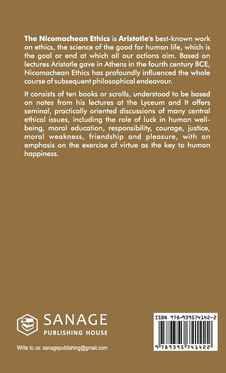 Produktbild: The Nicomachean Ethics