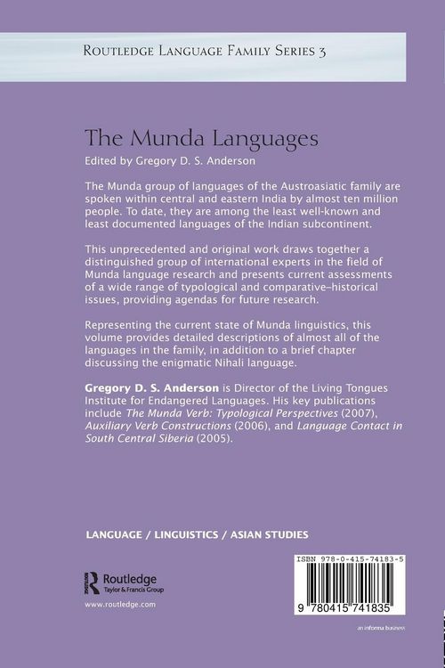 Produktbild: The Munda Languages