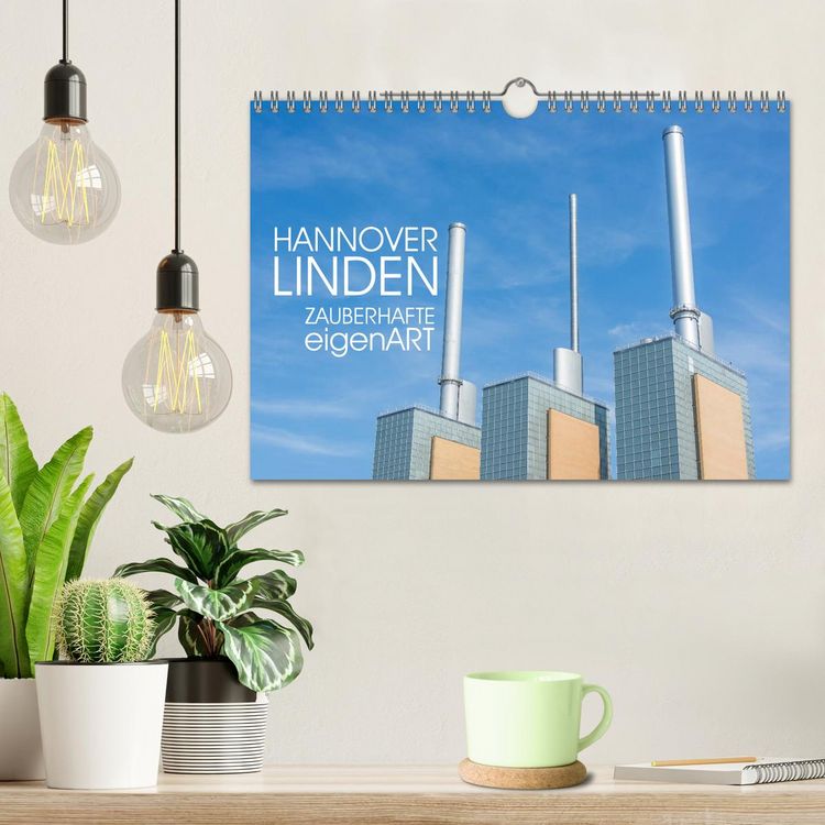 Produktbild: HANNOVER LINDEN ZAUBERHAFTE eigenART (Wandkalender 2026 DIN A4 quer), CALVENDO Monatskalender