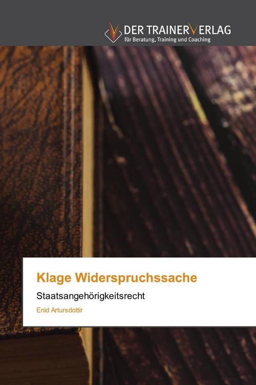 Produktbild: Klage Widerspruchssache