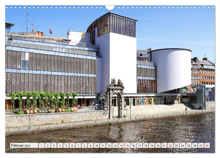 Produktbild: Namur - Hauptstadt der Wallonie (Wandkalender 2026 DIN A3 quer), CALVENDO Monatskalender